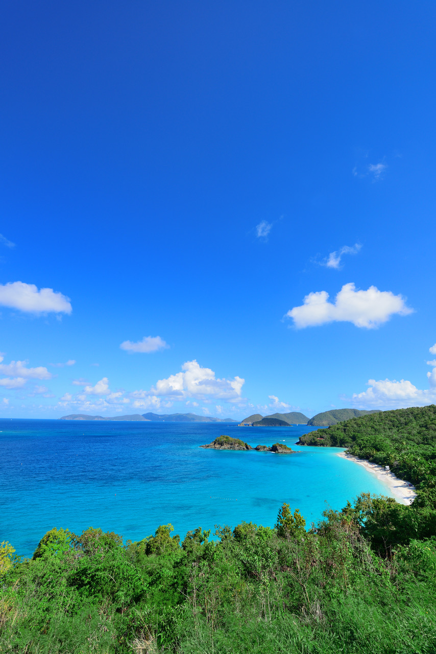 colorful-beach-st-john-virgin-island - Yellow Cedar