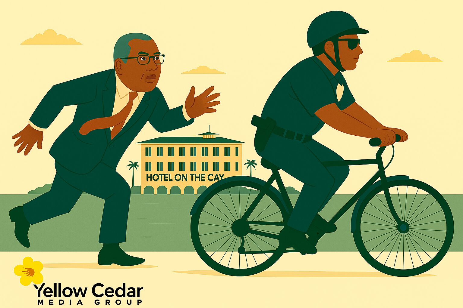 Bryan Bike Police Officer - Yellow Cedar