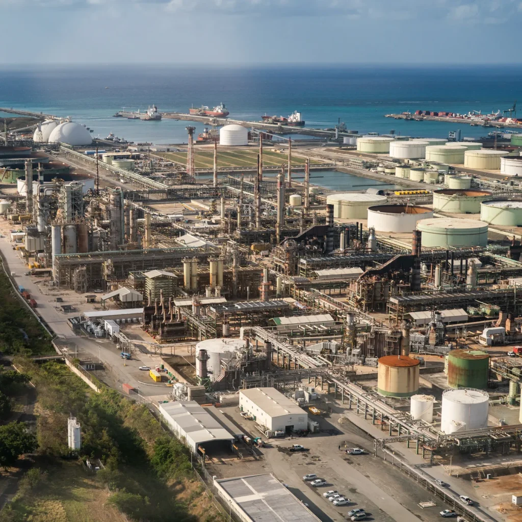 St. Croix oil refinery