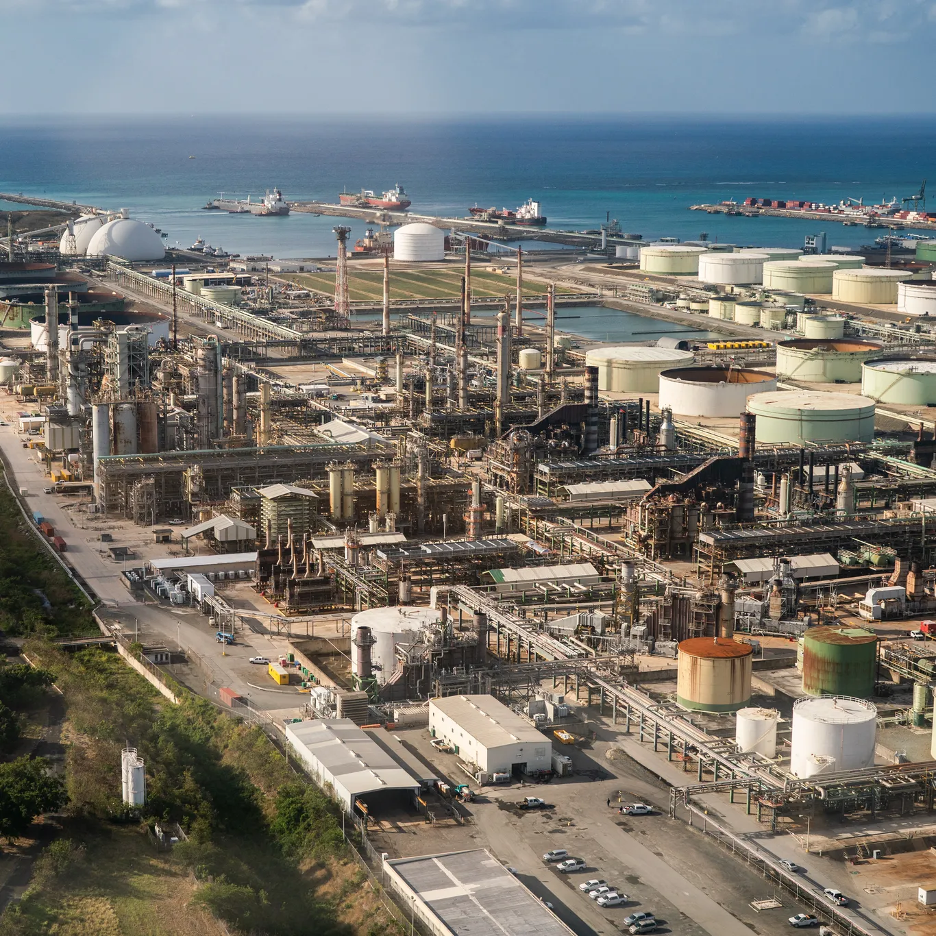 St. Croix oil refinery