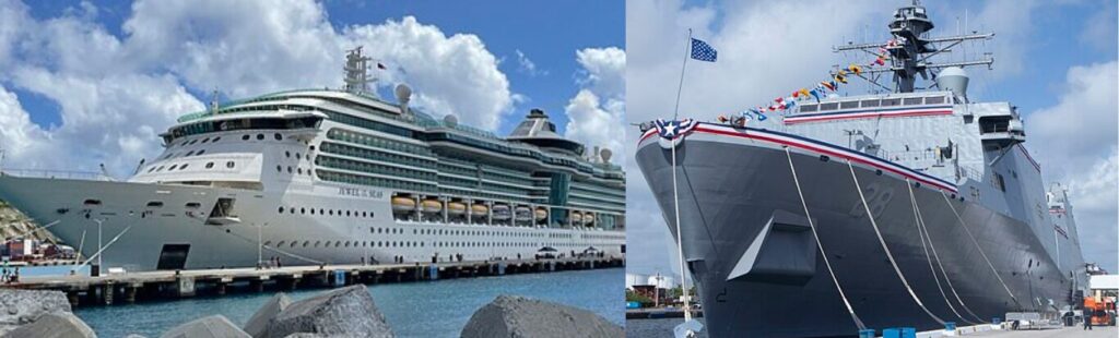 Cruise Ships War Ships